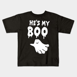 He is my boo Kids T-Shirt